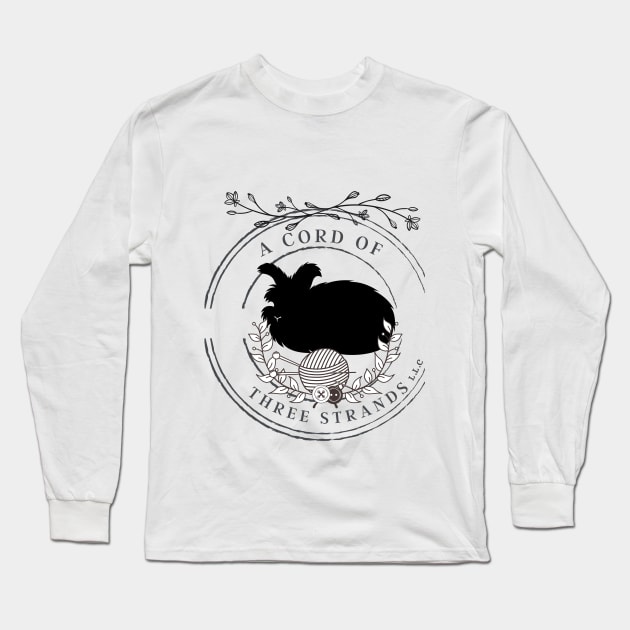 Cord of Three Emblem Long Sleeve T-Shirt by Cord of Three Strands LLC